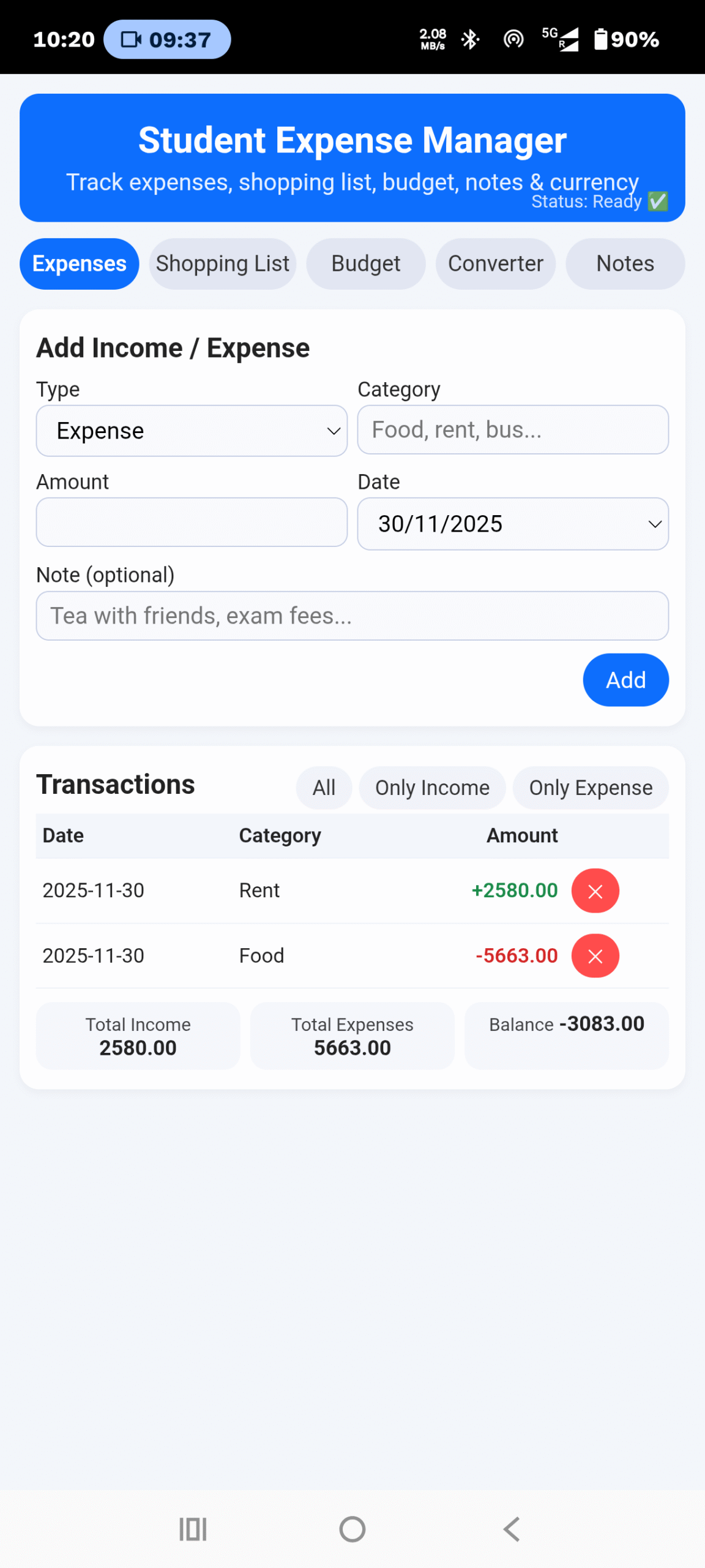 expance tracker with unit converter apk download for android 2