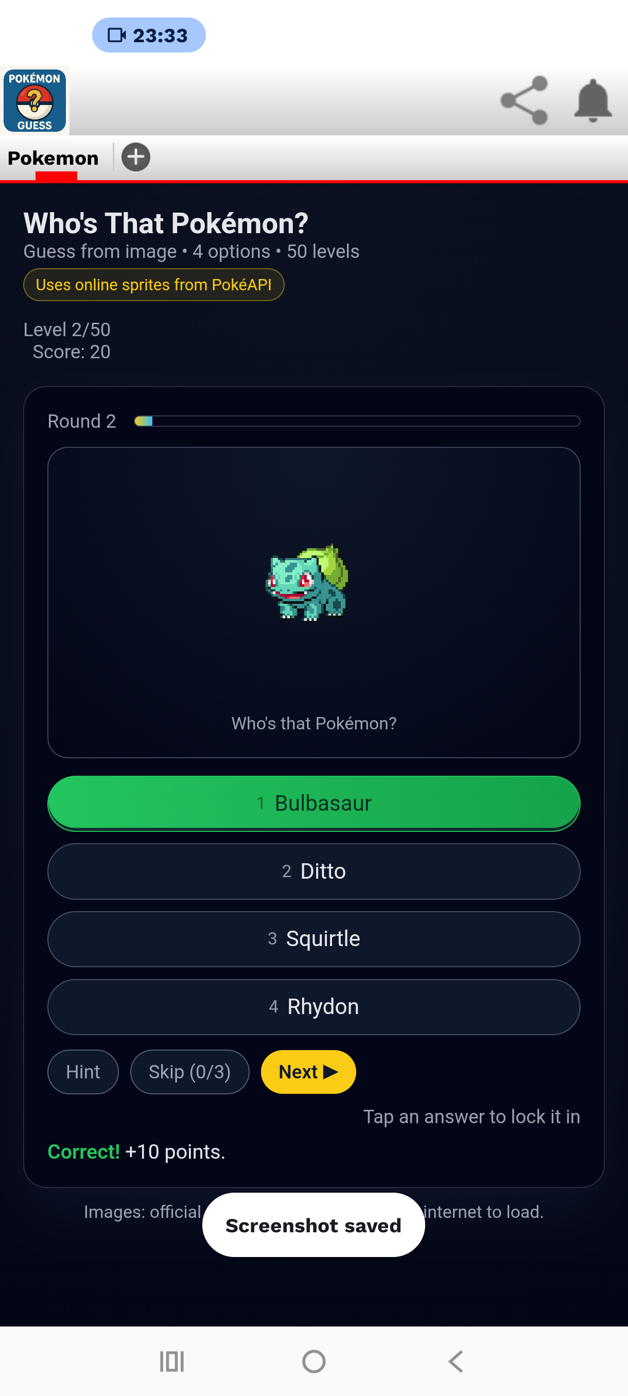 Guess the pokemon game apk download for android 2